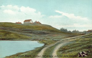 Salem, Massachusetts, Galgenhügel, wo Hexen gehängt wurden von English Photographer