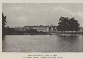 Sandhurst College, fra innsjøen av English Photographer