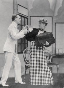 Scene fra viktigheten av å være seriøs, av Oscar Wilde (1854-1900) på Lyric Hammersmith, 7. juli 1930 av English Photographer