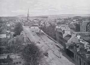 Skottland: Haddington (s/hvitt bilde) av English Photographer