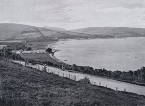 Skottland: Lamlash Bay, Arran (s/hvitt bilde) av English Photographer