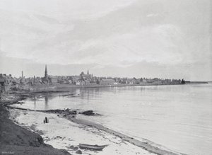 Skottland: Peterhead (s/hvitt bilde) av English Photographer