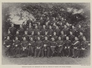 Sergeant-Majors og Sergeants of the 10th (Prince of Wales Own Royal) Hussars av English Photographer