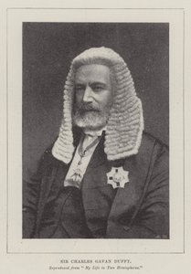 Sir Charles Gavan Duffy av English Photographer