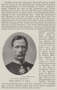 Sir Claude MacDonald, britisk minister i Japan av English Photographer