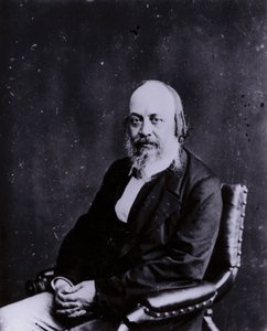 Sir Edwin Chadwick , engelsk sosial reformator medvirkende til endringer i fattiglovene og forbedringer i folkehelse og sanitær (s/h foto) av English Photographer