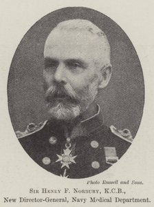 Sir Henry F Norbury, KCB, ny generaldirektør, marinens medisinske avdeling av English Photographer