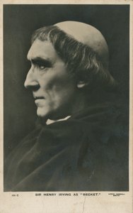 Sir Henry Irving som Becket av English Photographer