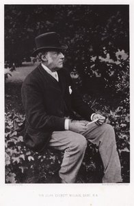 Sir John Everett Millais , engelsk kunstner av English Photographer