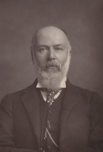 Sir John Gorst av English Photographer