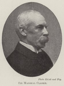 Sir Marshal Clarke av English Photographer