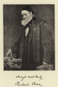 Sir Richard Owen, KCB, FRS av English Photographer