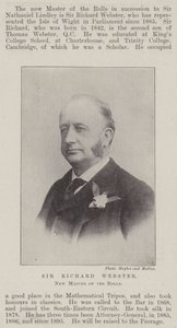 Sir Richard Webster, New Master of the Rolls av English Photographer