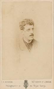 Sir Squire Bancroft av English Photographer