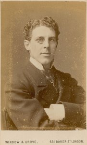 Sir Squire Bancroft av English Photographer