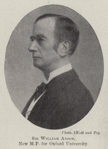 Sir William Anson, ny MP for Oxford University av English Photographer