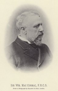 Sir William MacCormac, FRCS (s/hvitt bilde) av English Photographer