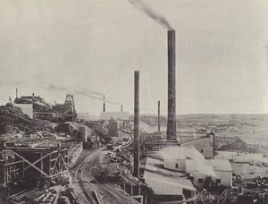 Smelteverk, Broken Hill av English Photographer