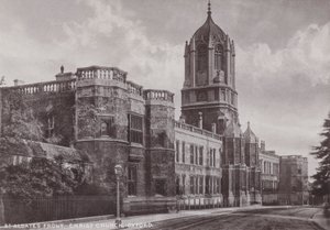 St Aldates Front, Christ Church, Oxford av English Photographer