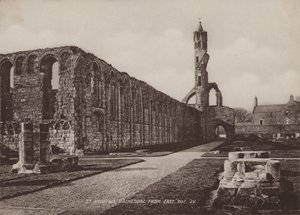 St Andrews Cathedral fra øst av English Photographer