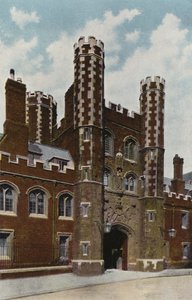 St. Johns College. Inngangsport av English Photographer