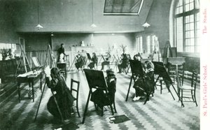St Pauls Girls School, Studioet av English Photographer