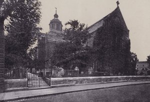 St Thomas's Church, Portsmouth (s/hvitt bilde) av English Photographer