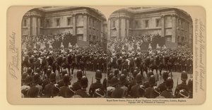 Stereografisk trykk av Queen Victorias Diamond Jubilee av English Photographer