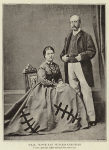 T R H Prins og Prinsesse Christian av English Photographer