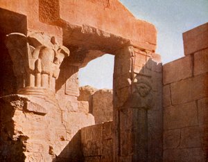 Tempel i El Medina, Egypt. av English Photographer