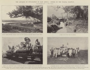 Sivilisasjonens fremmarsj i Øst-Afrika, scener på Uganda Railway