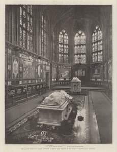 Albert Memorial Chapel, Windsor, der restene av hertugen av Clarence hviler