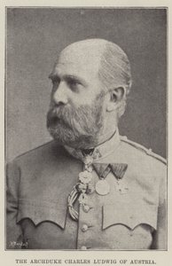 Erkehertug Charles Ludwig av Østerrike av English Photographer