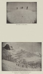 Bestigningen av Mont Blanc av English Photographer