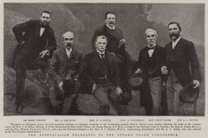 De australske delegatene til handelskonferansen i Ottawa av English Photographer
