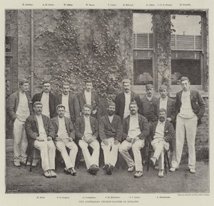 De australske cricket-spillerne i England