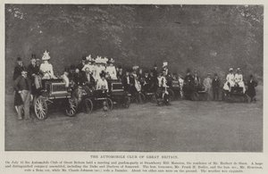 Automobilklubben i Storbritannia av English Photographer