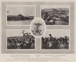 Den britiske ekspedisjonen til Somaliland, scene på ruten mellom Berbera og Bohotle