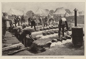 The British Soldiers Dietary, Field Ovens and Kitchens av English Photographer