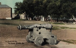 The Bunker Hill Gun, The Citadel, Quebec (bilde) av English Photographer
