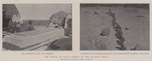Begravelsen av Cecil Rhodes i Matoppo Hills av English Photographer