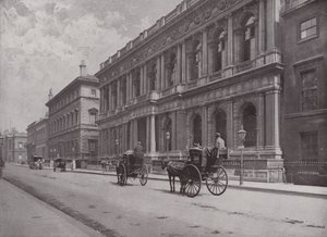 The Carlton and Reform Clubs, Pall Mall av English Photographer