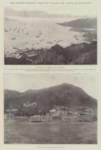 Det kinesiske spørsmålet, utsikt over Victoria, hovedstaden i Hong-Kong