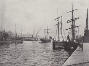The Clyde i Glasgow av English Photographer