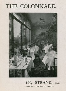The Colonnade, 170 Strand av English Photographer