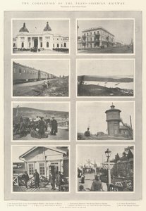 Fullføringen av den transsibirske jernbanen av English Photographer