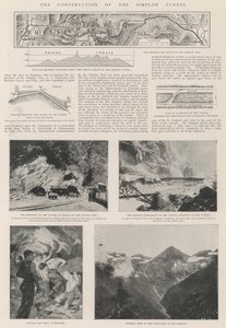Byggingen av Simplon-tunnelen