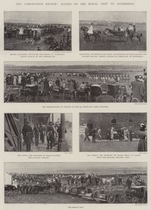 The Coronation Review, Scener fra det kongelige besøket til Aldershot av English Photographer