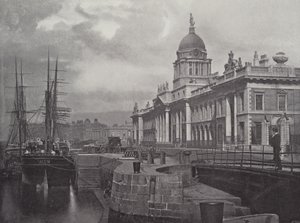 The Custom House, Dublin av English Photographer