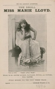 The Droll Miss Marie Lloyd av English Photographer